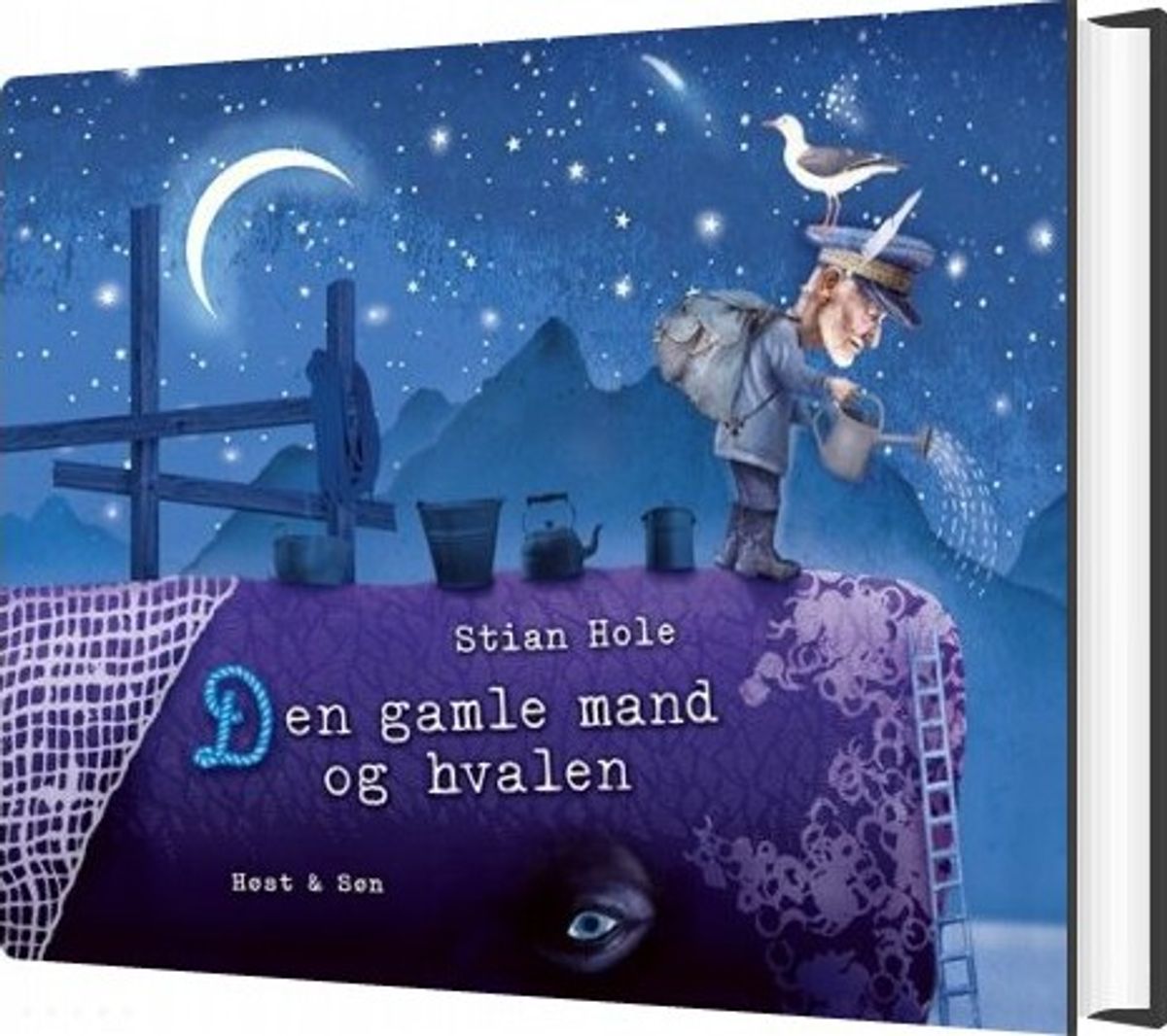 Den Gamle Mand Og Hvalen - Stian Hole - Bog