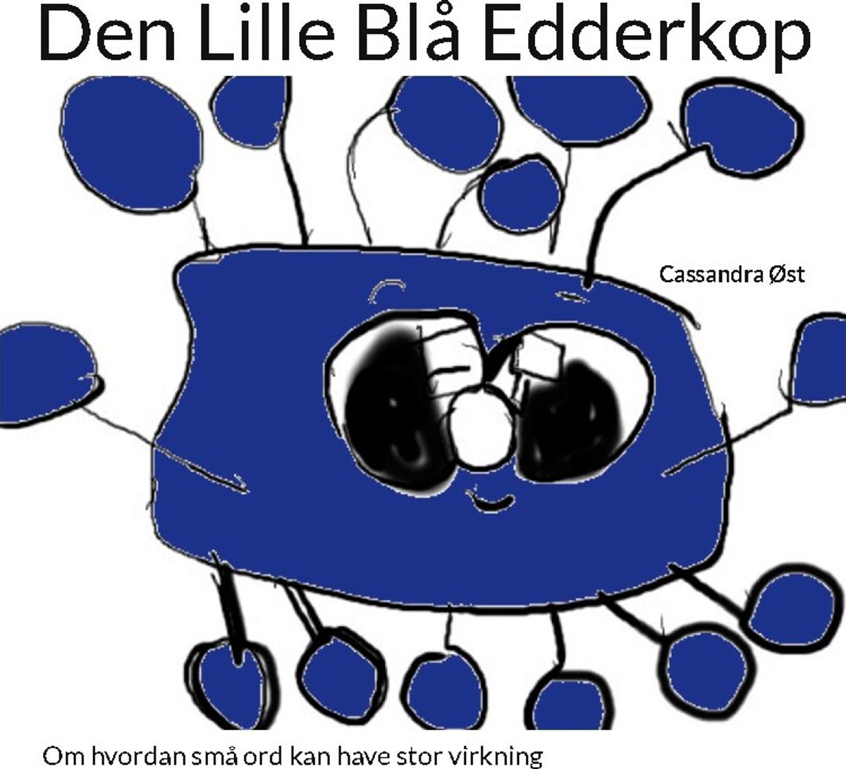 Den Lille Blå Edderkop - Cassandra øst - Bog