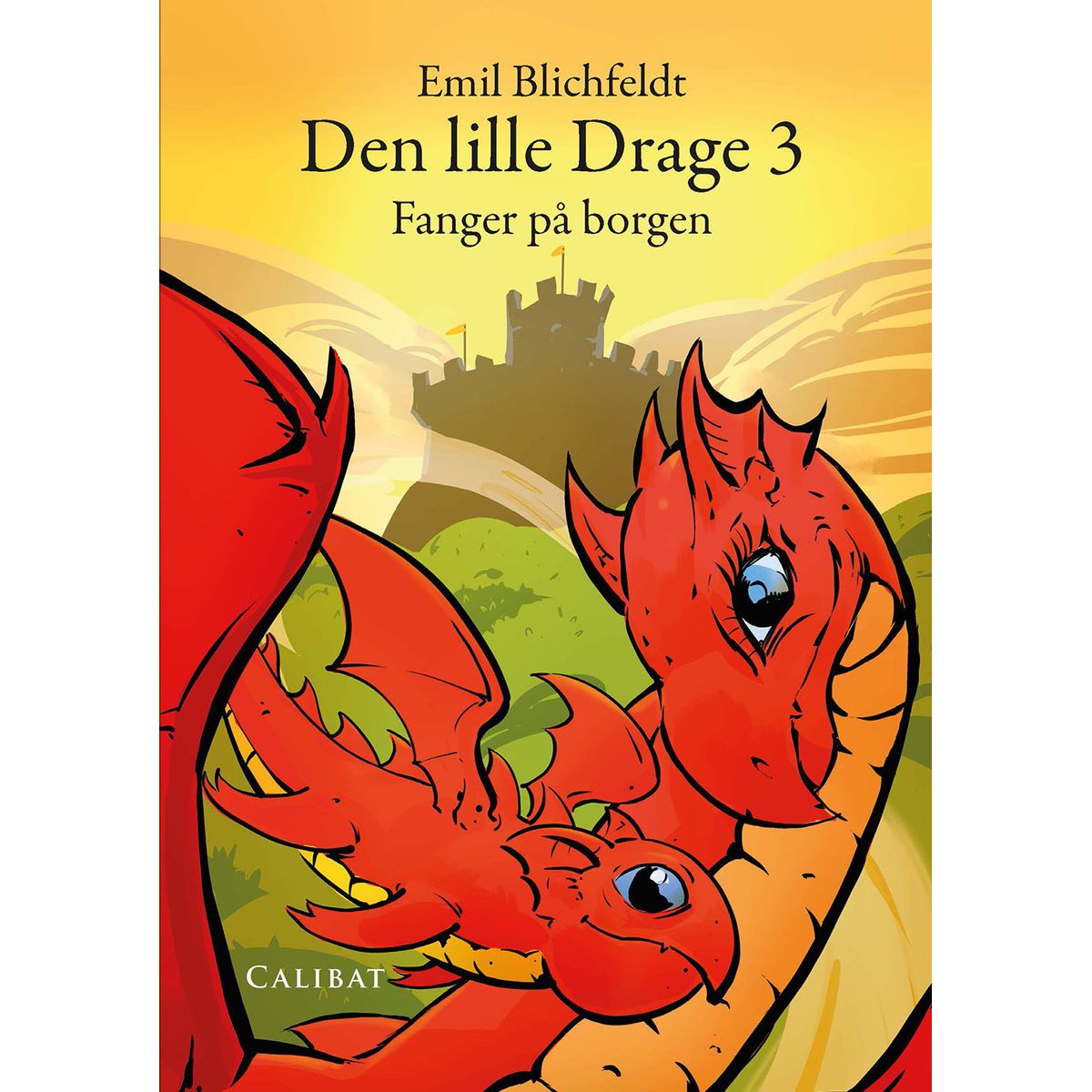 Den lille Drage, fanger på borgen