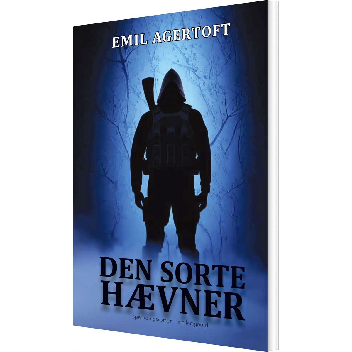 Den Sorte Hævner - Emil Agertoft - Bog