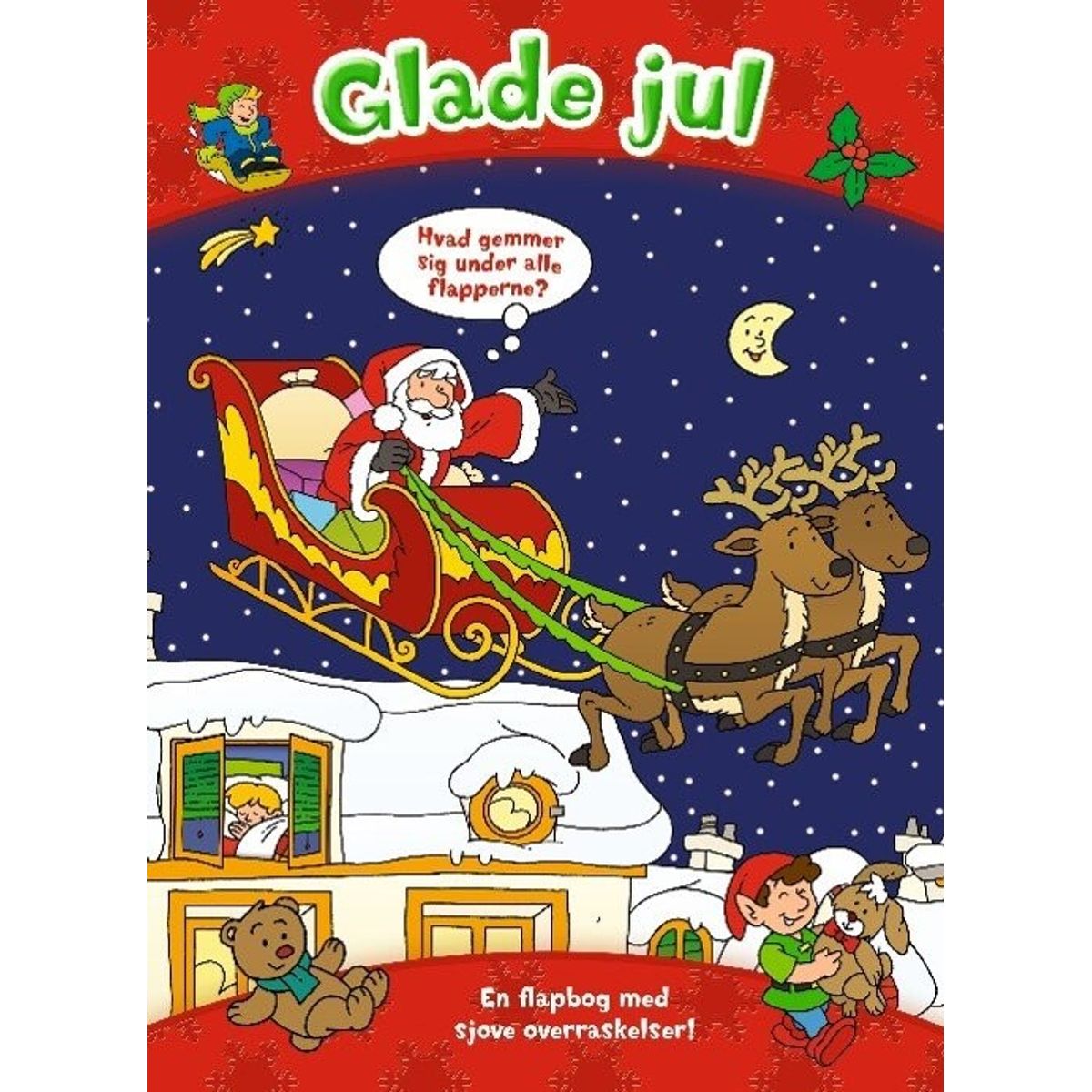 Den Store Flapbog: Glade Jul - Diverse - Bog