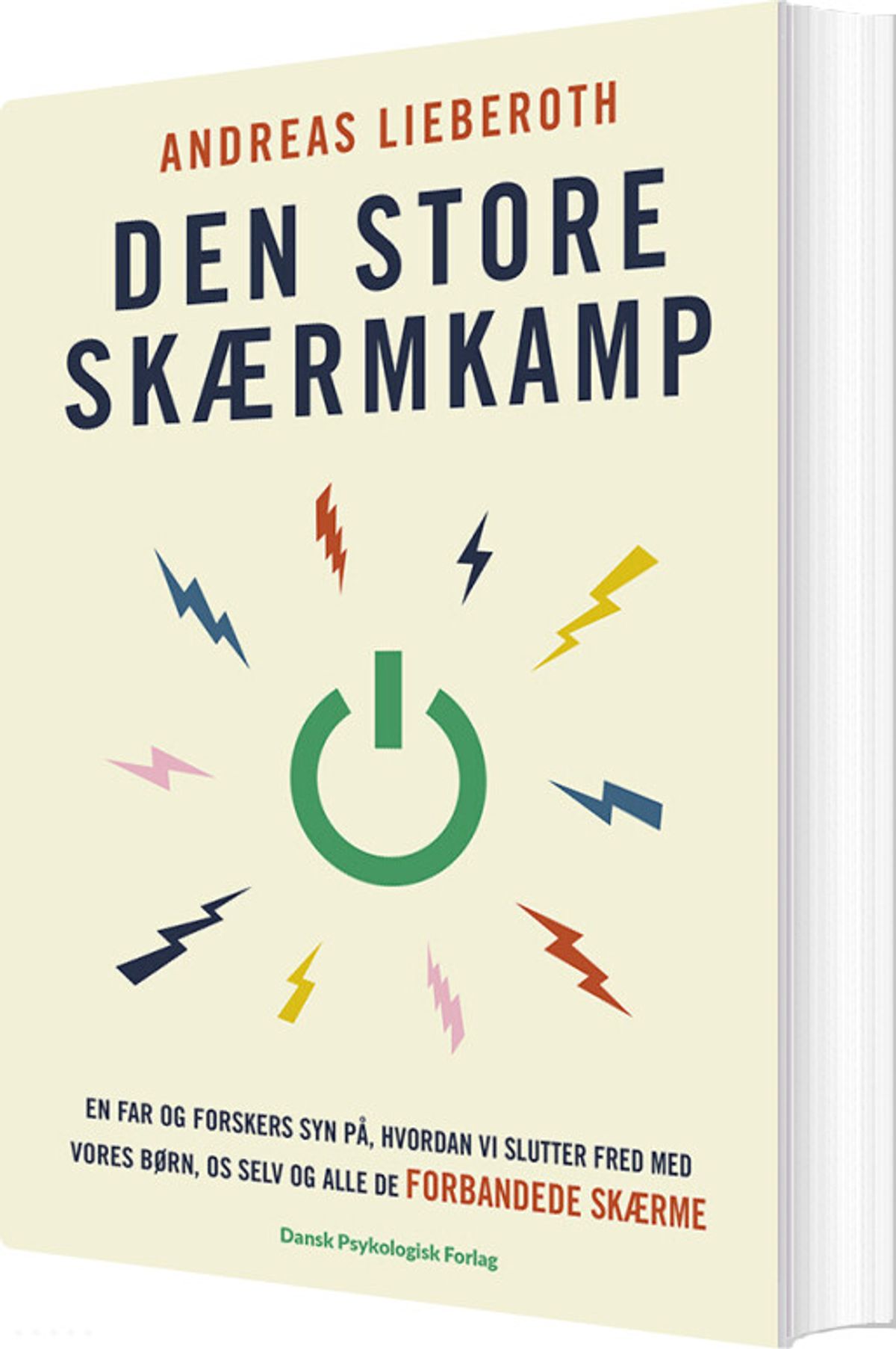 Den Store Skærmkamp - Andreas Lieberoth - Bog