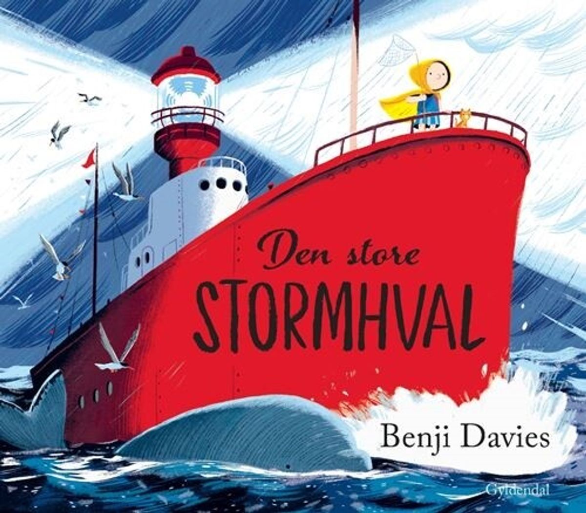 Den Store Stormhval - Benji Davies - Bog