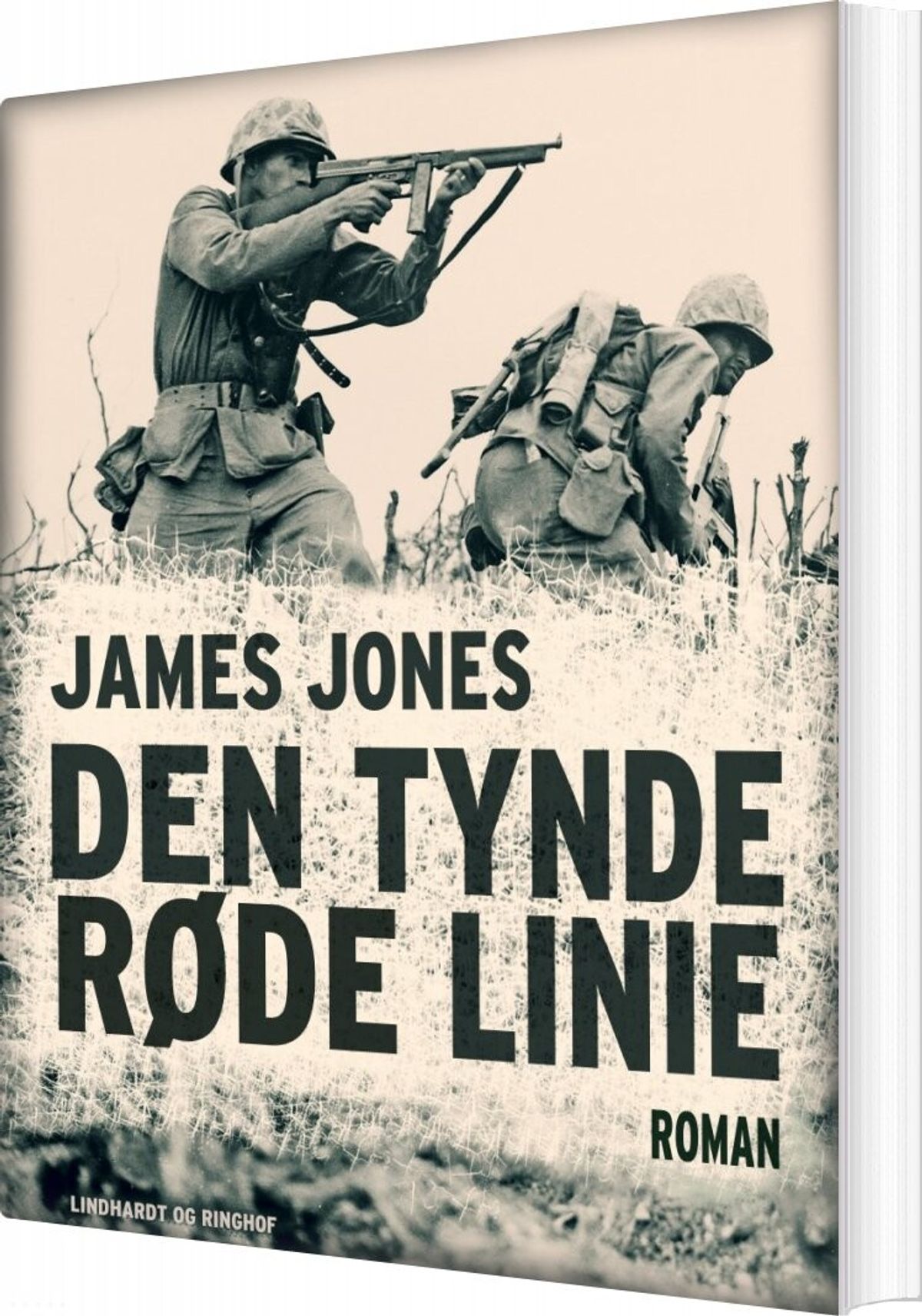 Den Tynde Røde Linie - James Jones - Bog