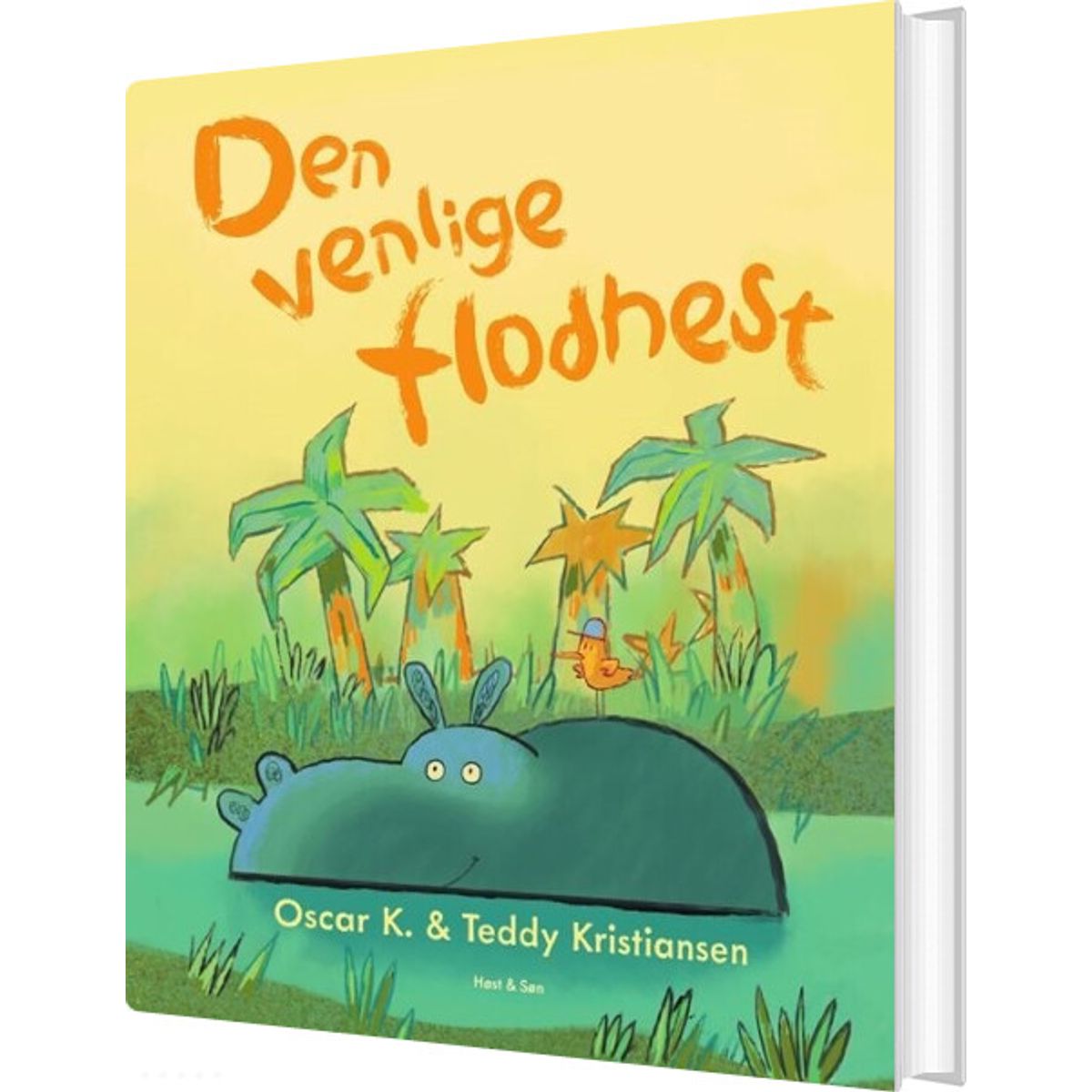 Den Venlige Flodhest - Oscar K - Bog