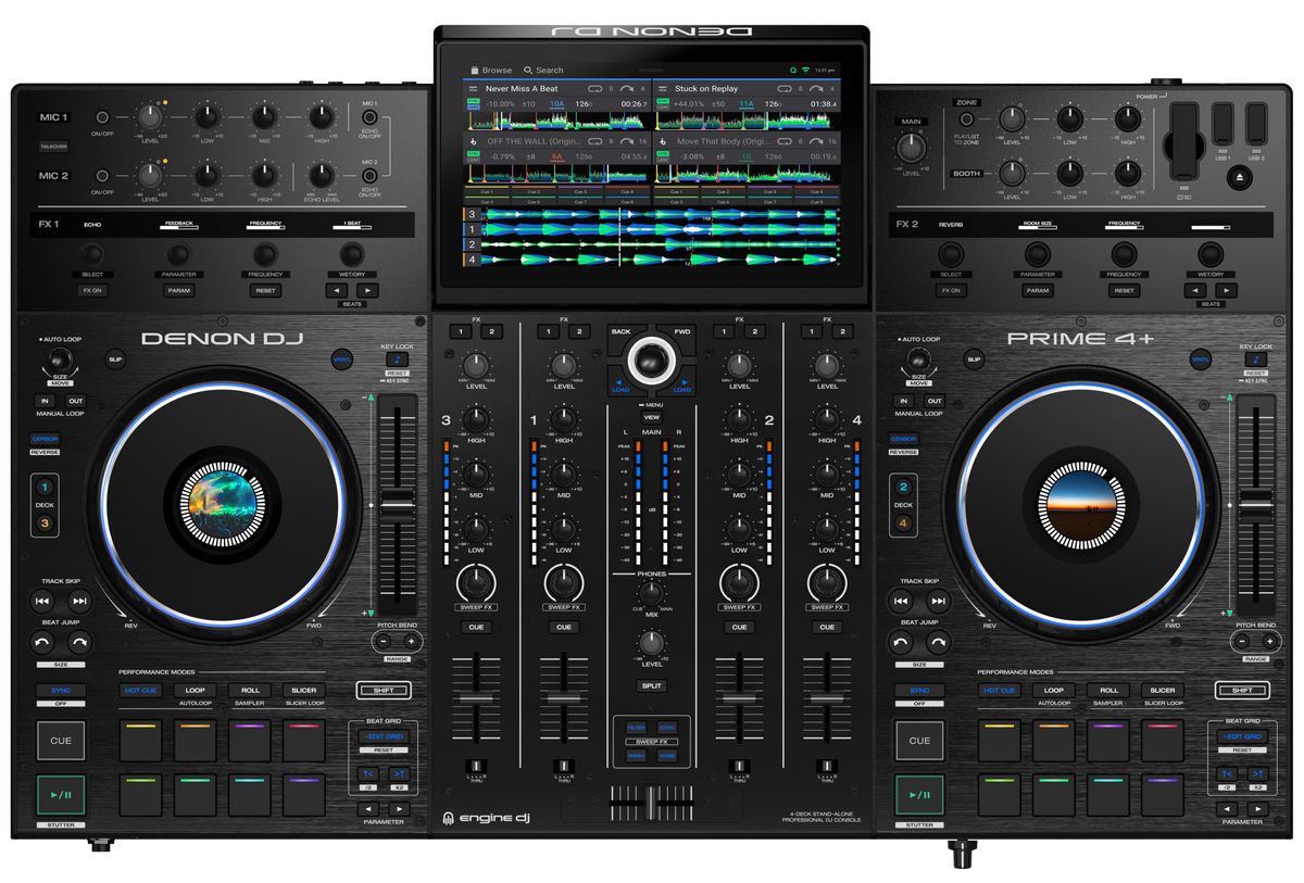 Denon DJ Prime 4+ DJ Controller