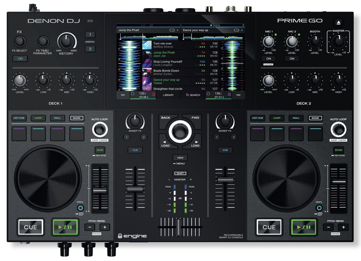 Denon DJ Prime Go Standalone Controller