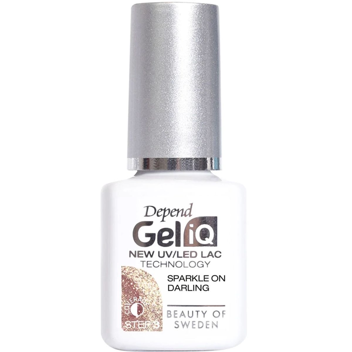 Depend Cosmetic Gel iQ Polish Step 3 - 5 ml - Sparkle On Darling