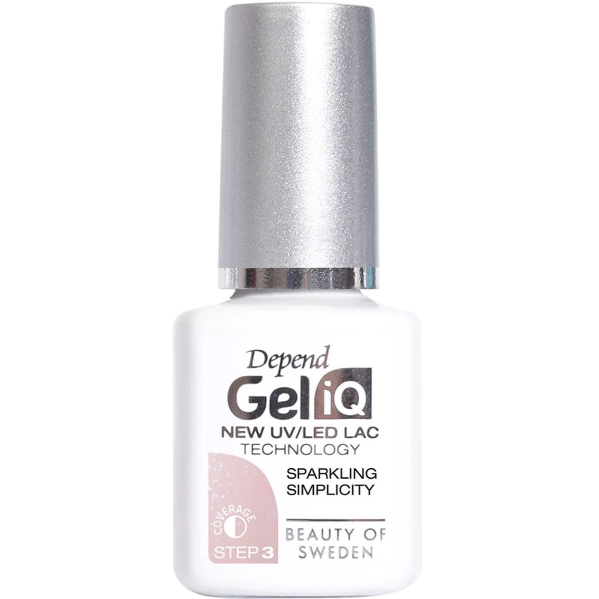 Depend Cosmetic Gel iQ Polish Step 3 - 5 ml - Sparkling Simplicity