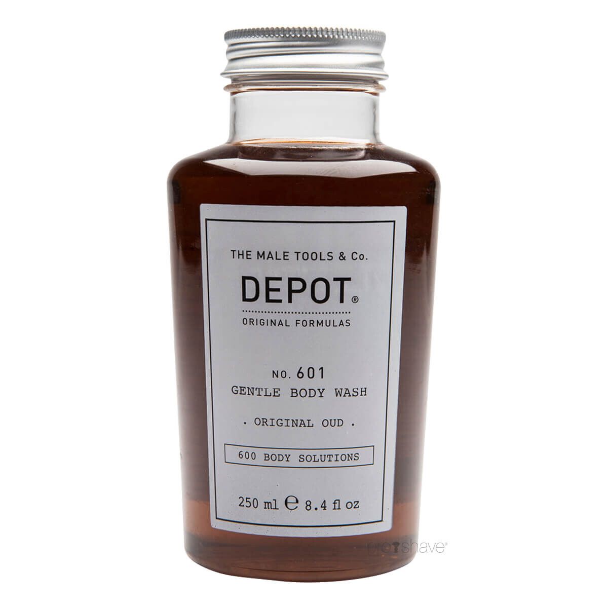 Depot Gentle Body Wash, Original Oud, No. 601, 250 ml.