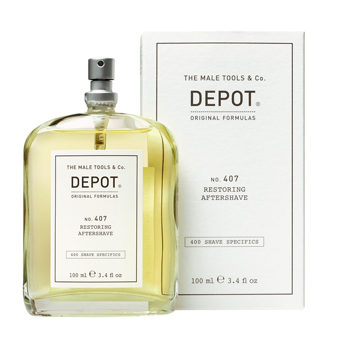 Depot No. 407 Aftershave Fresh Black Pep. 100 ml.