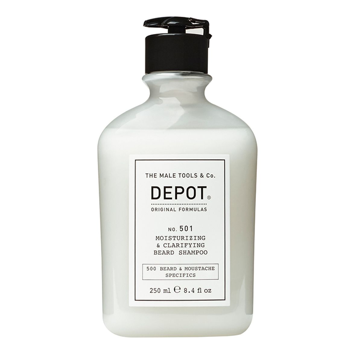 Depot No. 501 Moisturizing Beard Shampoo 250 ml.