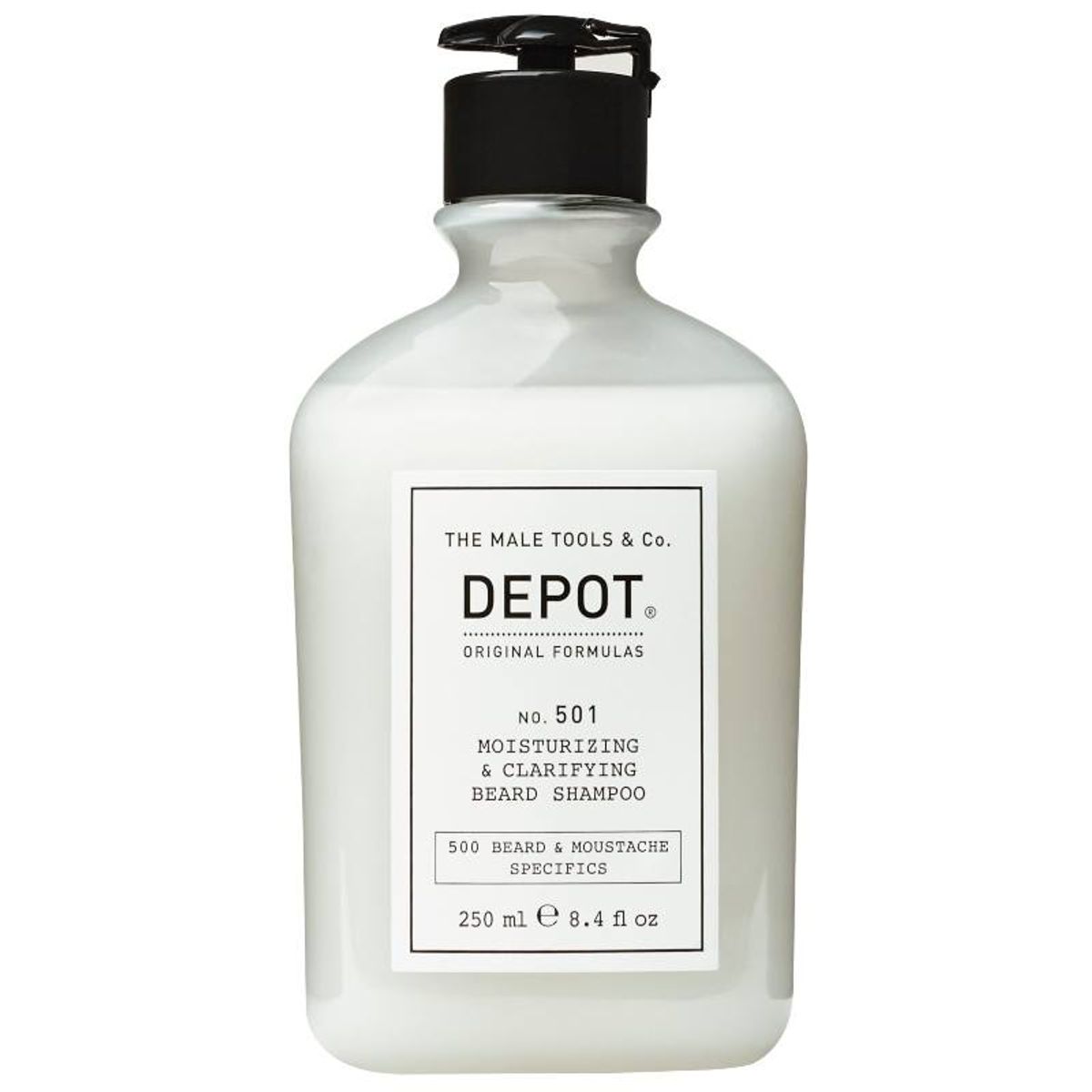 Depot No. 501 Moisturizing & Clarifying Beard Shampoo 250 ml