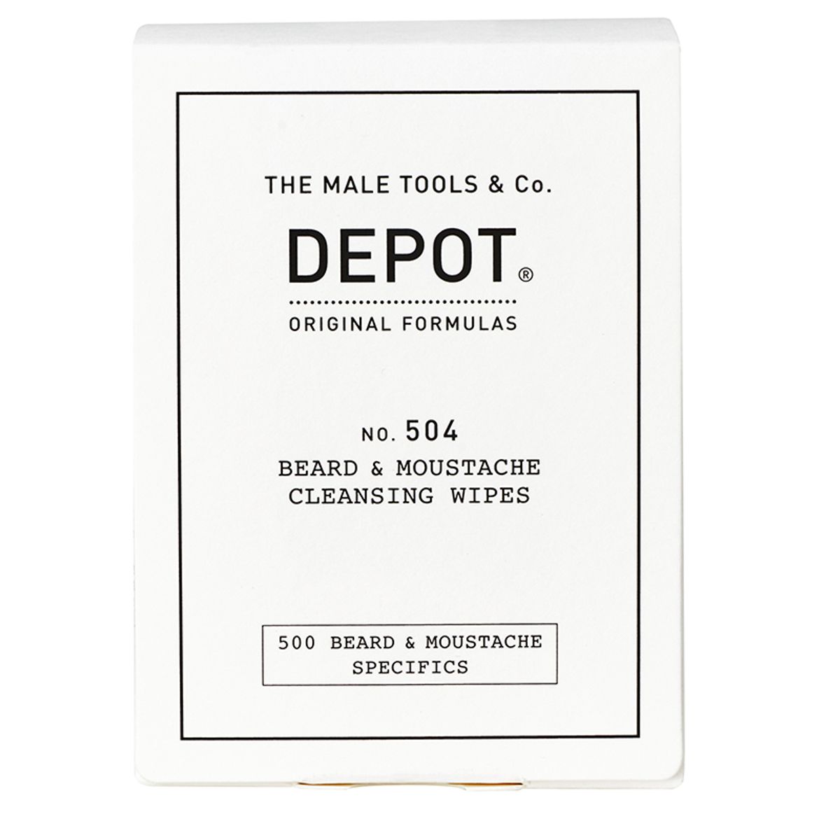 Depot No. 504 Beard Cleansing Wipes 12 stk.