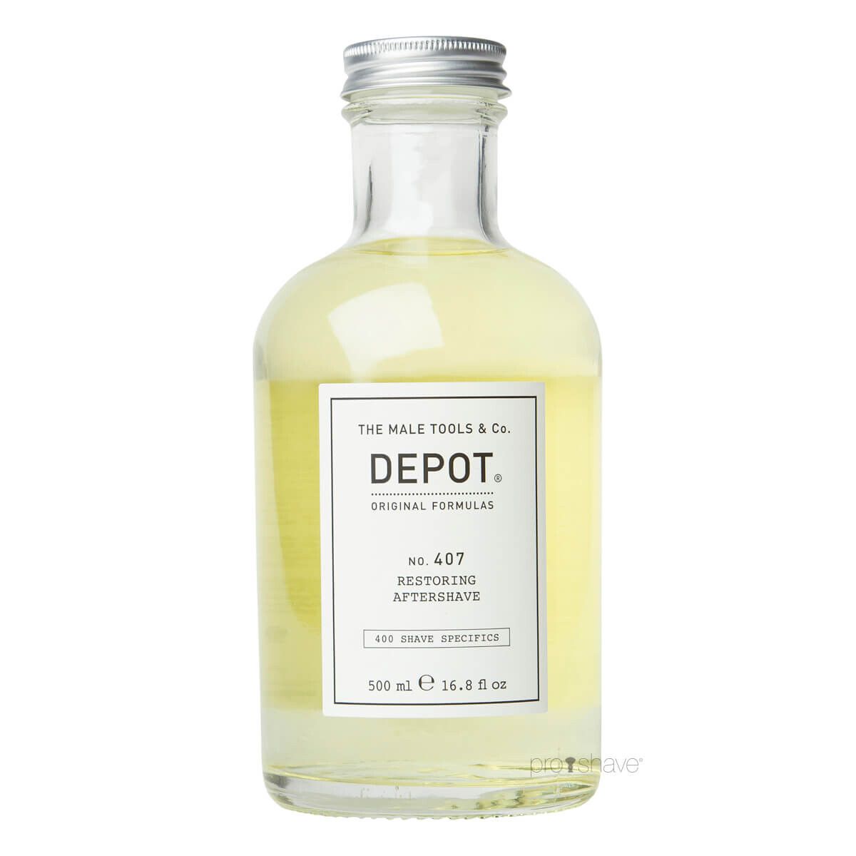 Depot Restoring Aftershave, No. 407, 500 ml.