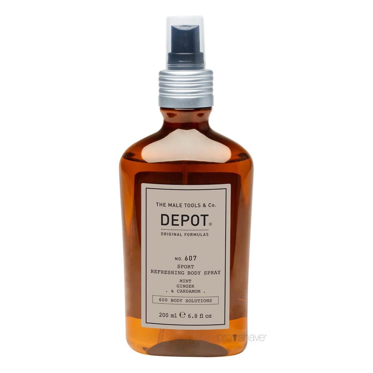 Depot Sport Refreshing Body Spray, No. 607, 200 ml.