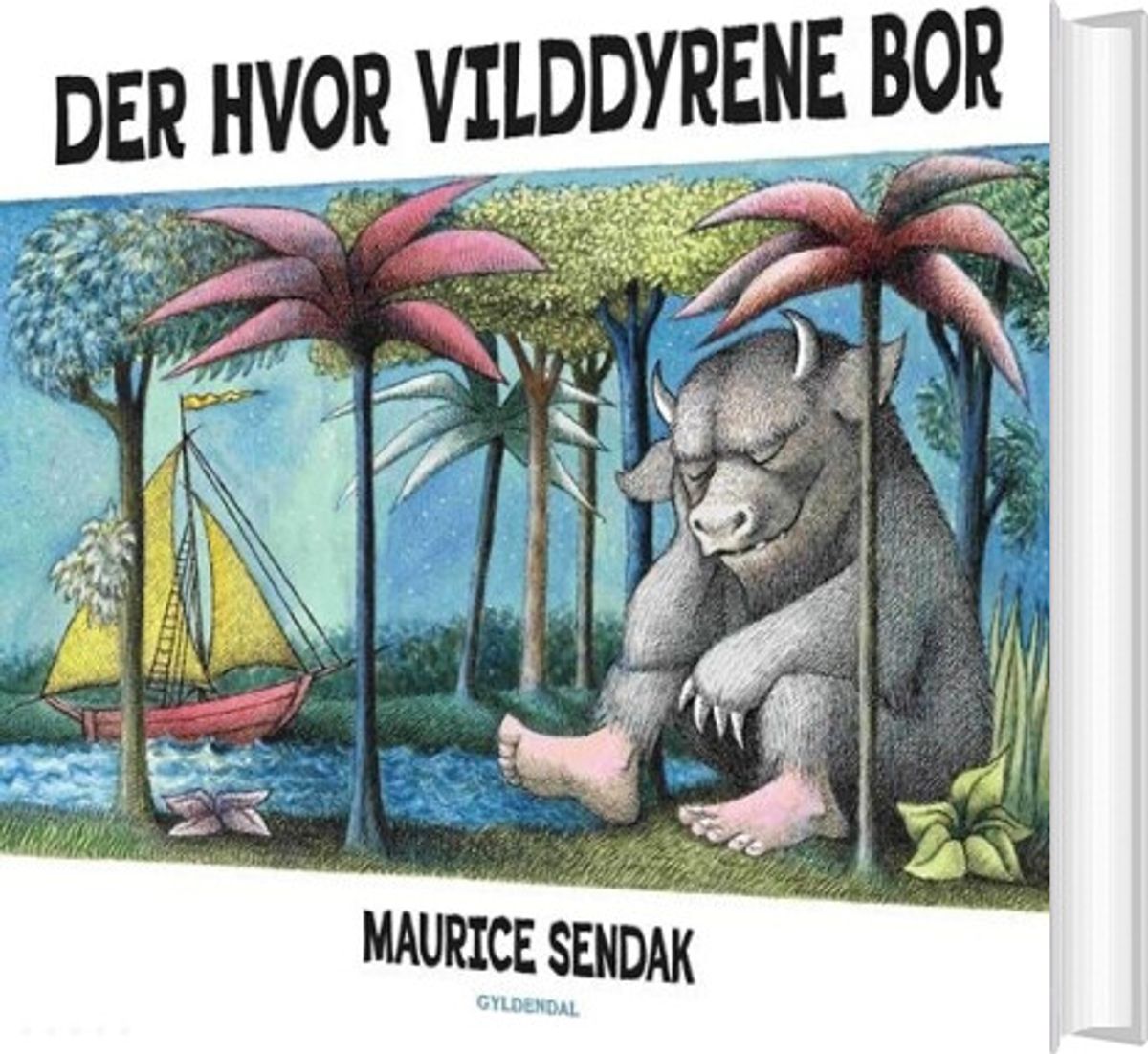 Der Hvor Vilddyrene Bor - Maurice Sendak - Bog