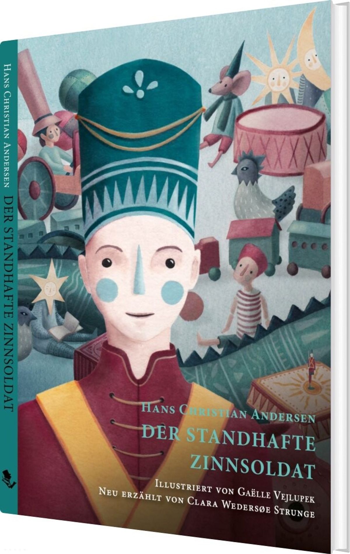 Der Standhafte Zinnsoldat - Hans Christian Andersen - Tysk Bog