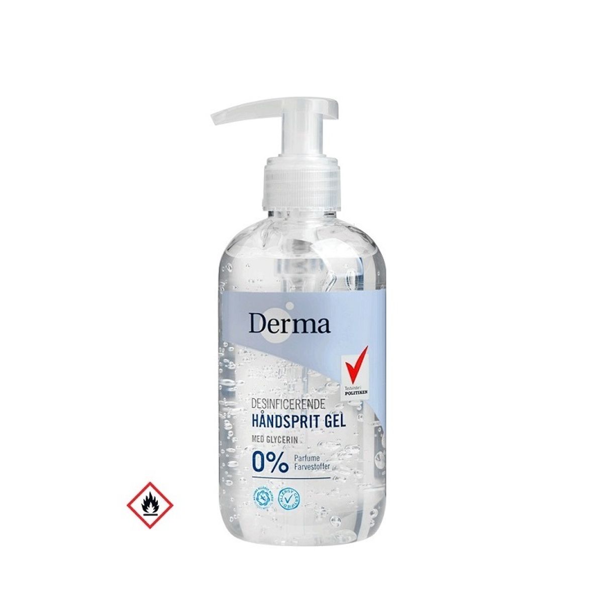 Derma - Håndsprit gel 70% 250ml