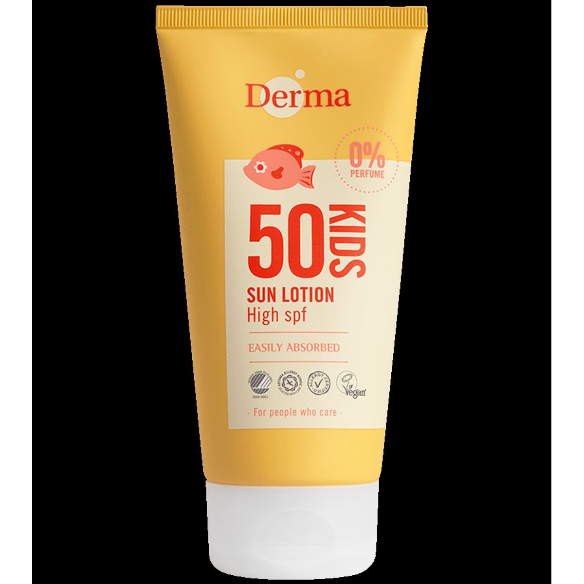 Derma Kids Sollotion SPF50 (150 ml) - Vandfast solcreme