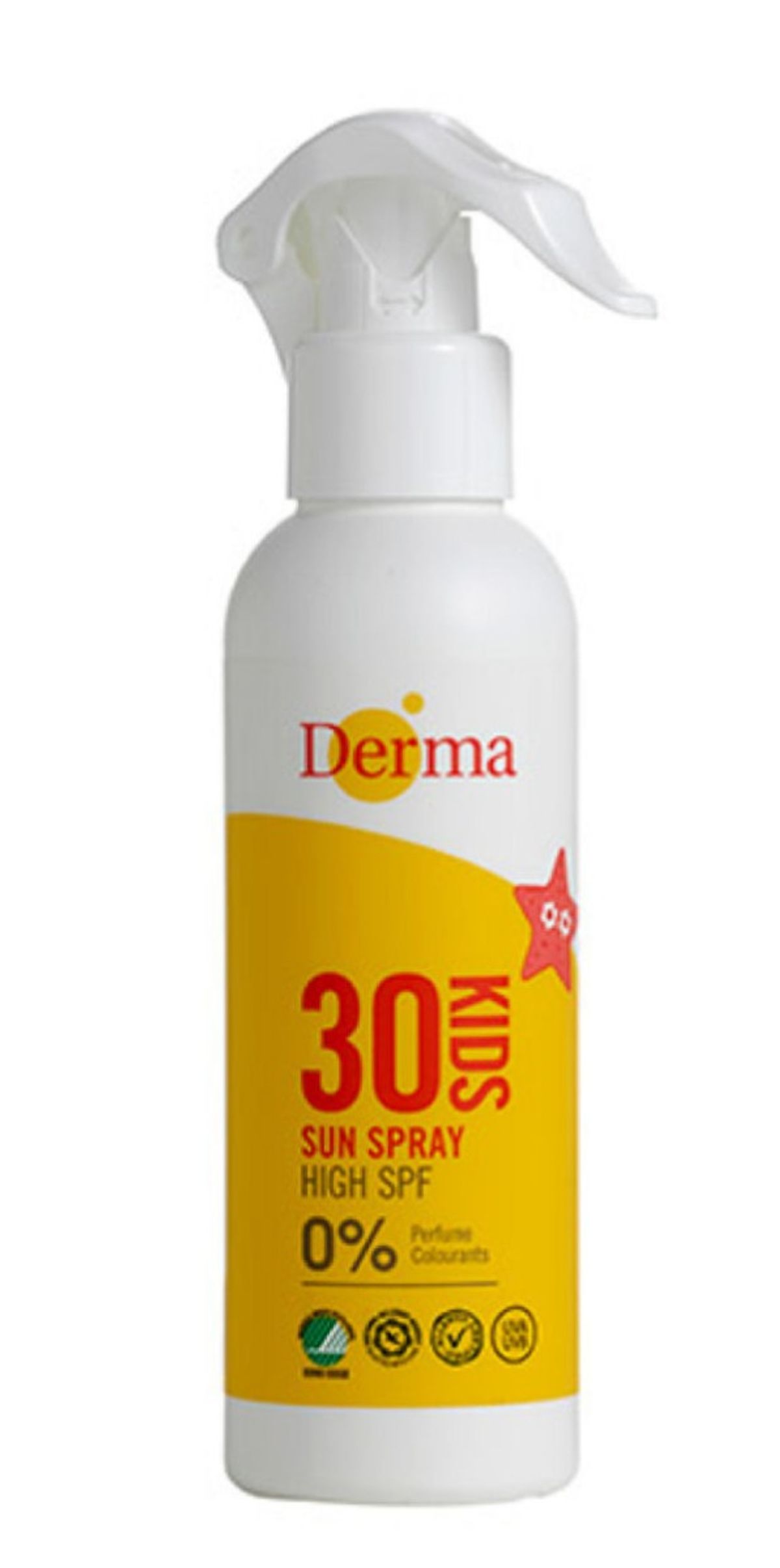 Derma kids sun spray SPF30 high 0% perfume 200ml