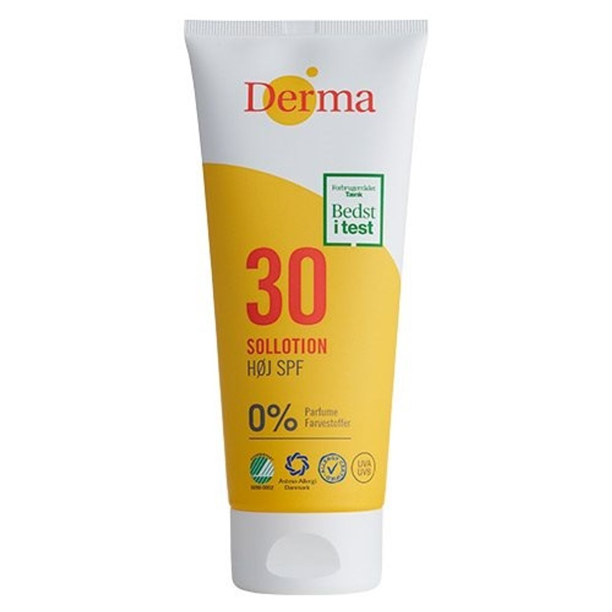 Derma sollotion spf 30, 200ml.