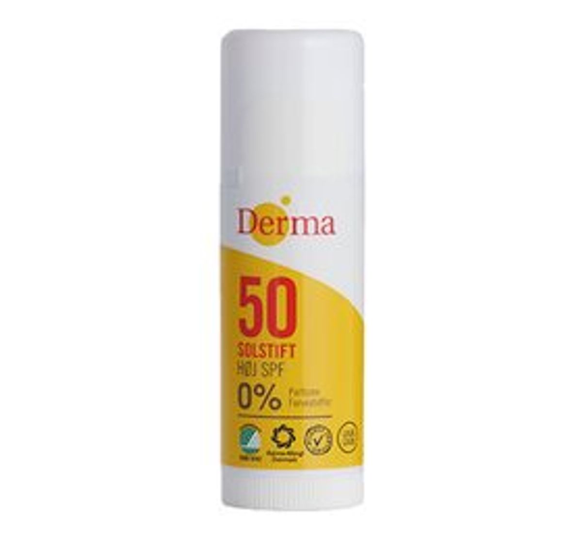 Derma solstift SPF 50 &bull; 18ml.