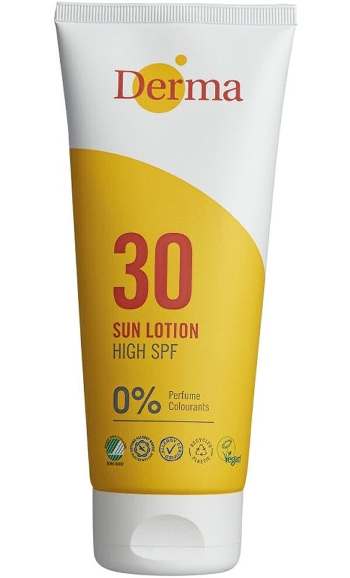 Derma sun lotion high SPF30 0% perfume 200ml