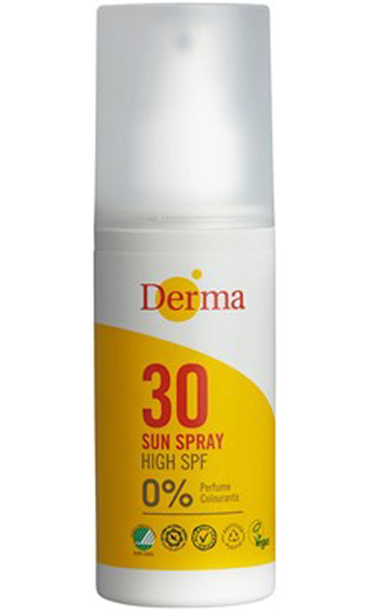 Derma sun spray SPF 30 high 0% perfume 150ml