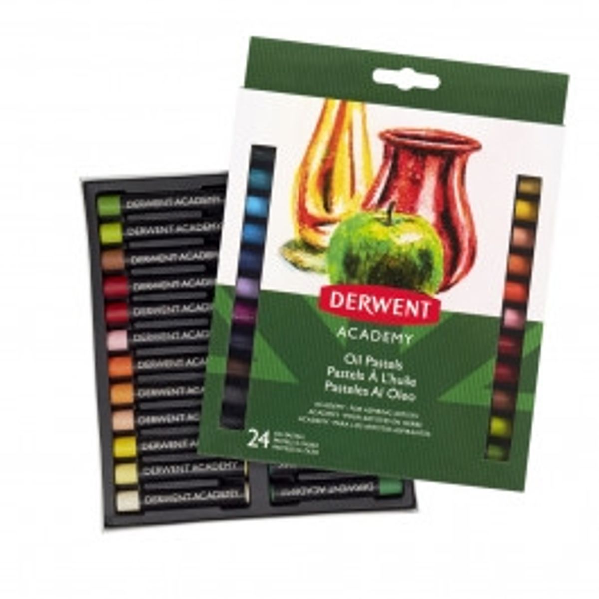 Derwent Academy oil pastels - 24 farver