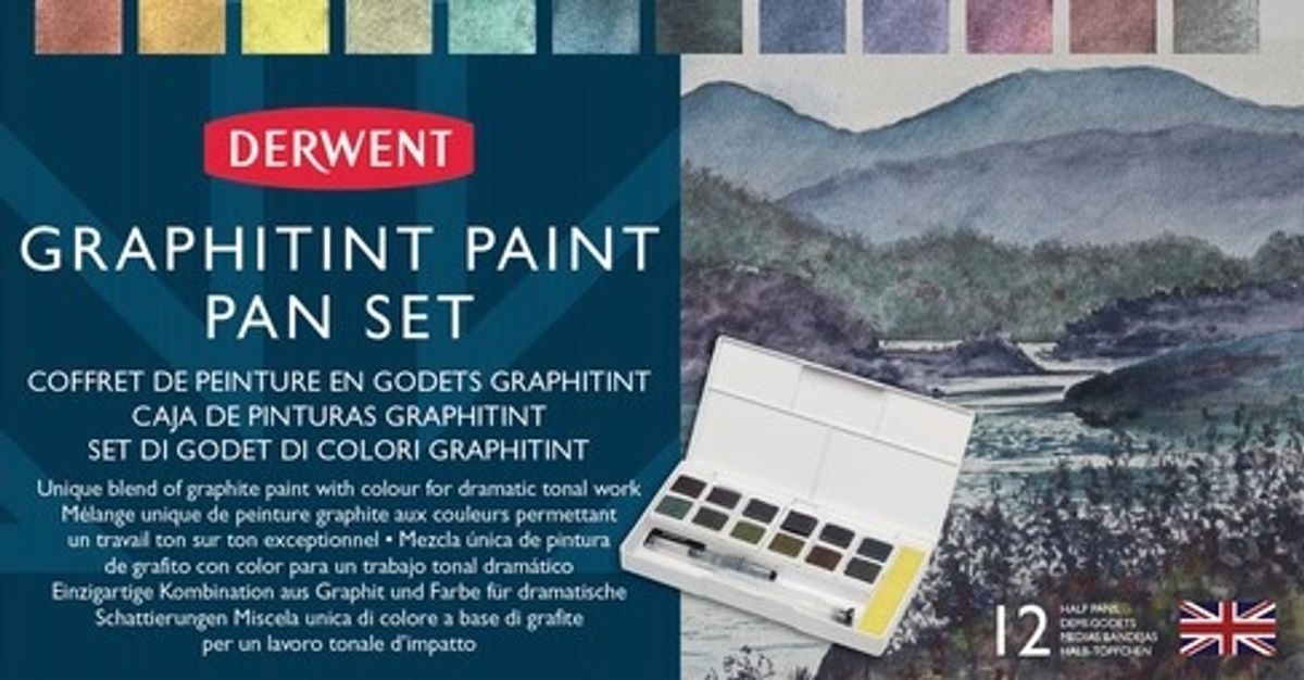 Derwent Graphint Paint Pan Set