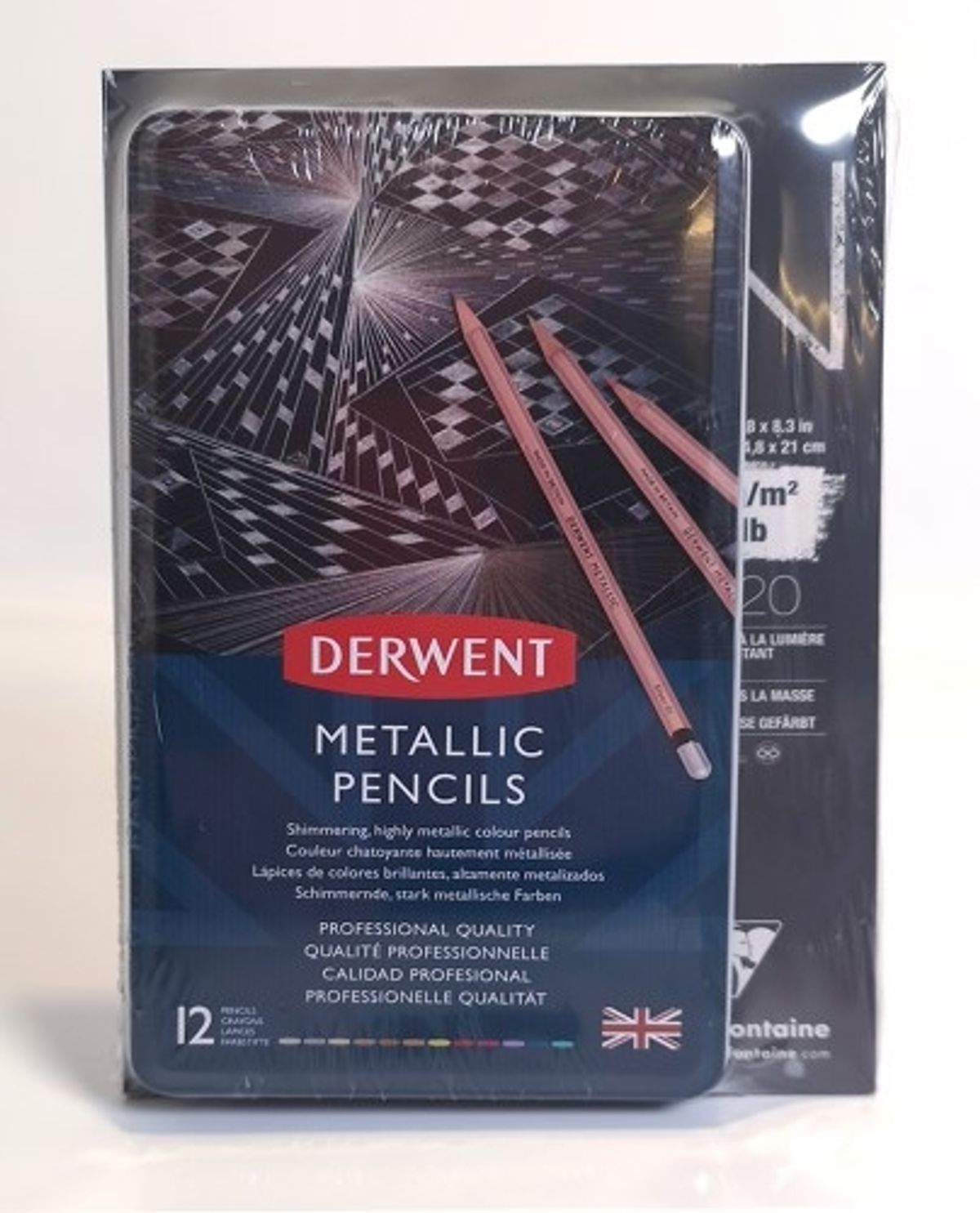 Derwent Metallic / Carb-on sampak