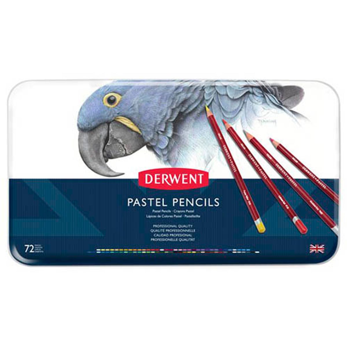 Derwent Pastel - 72 stk. - Fast Lavpris