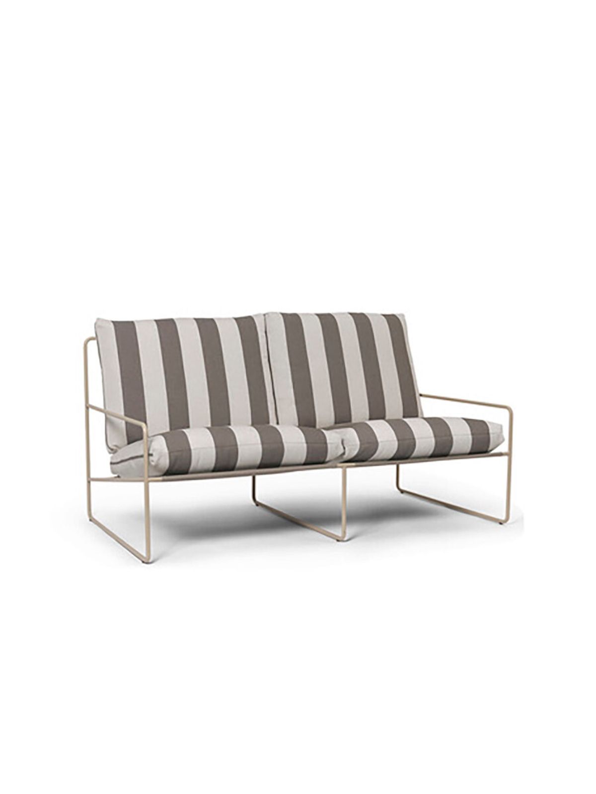 Desert 2-Seater fra Ferm Living (Cashmere/Chocolate)