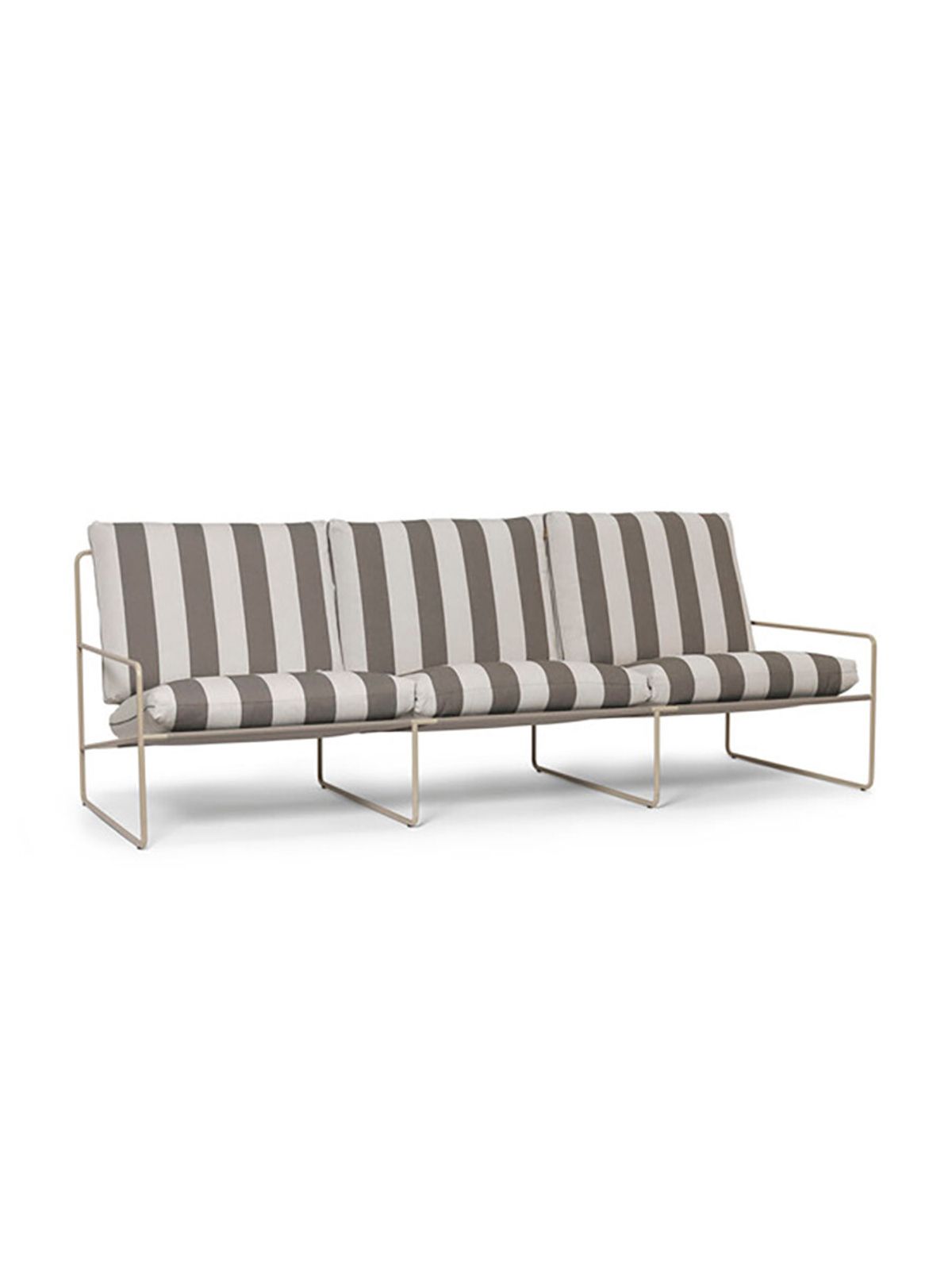 Desert 3-Seater fra Ferm Living (Cashmere/Chocolate)