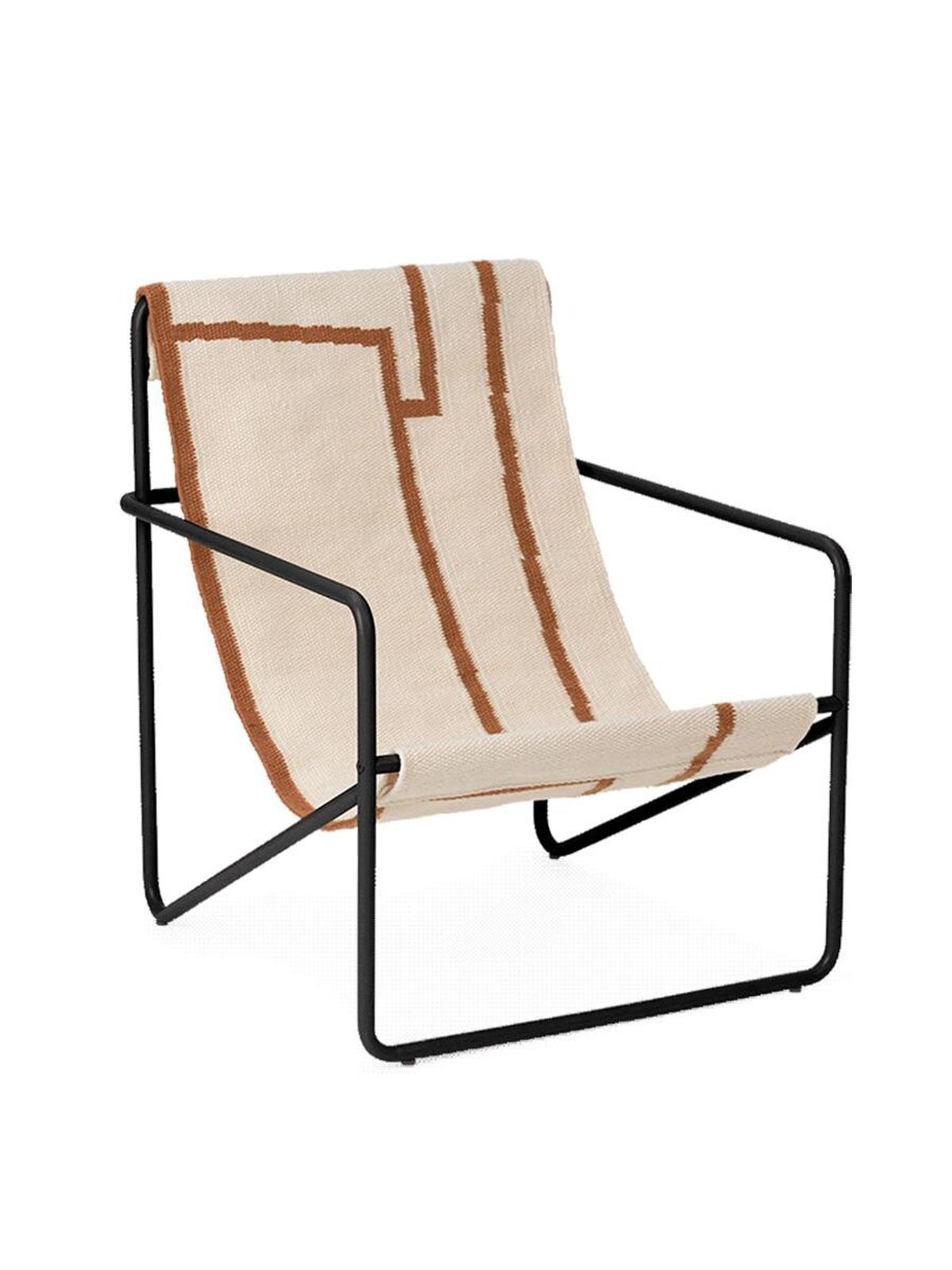 Desert Kids Chair, black/shape fra Ferm Living