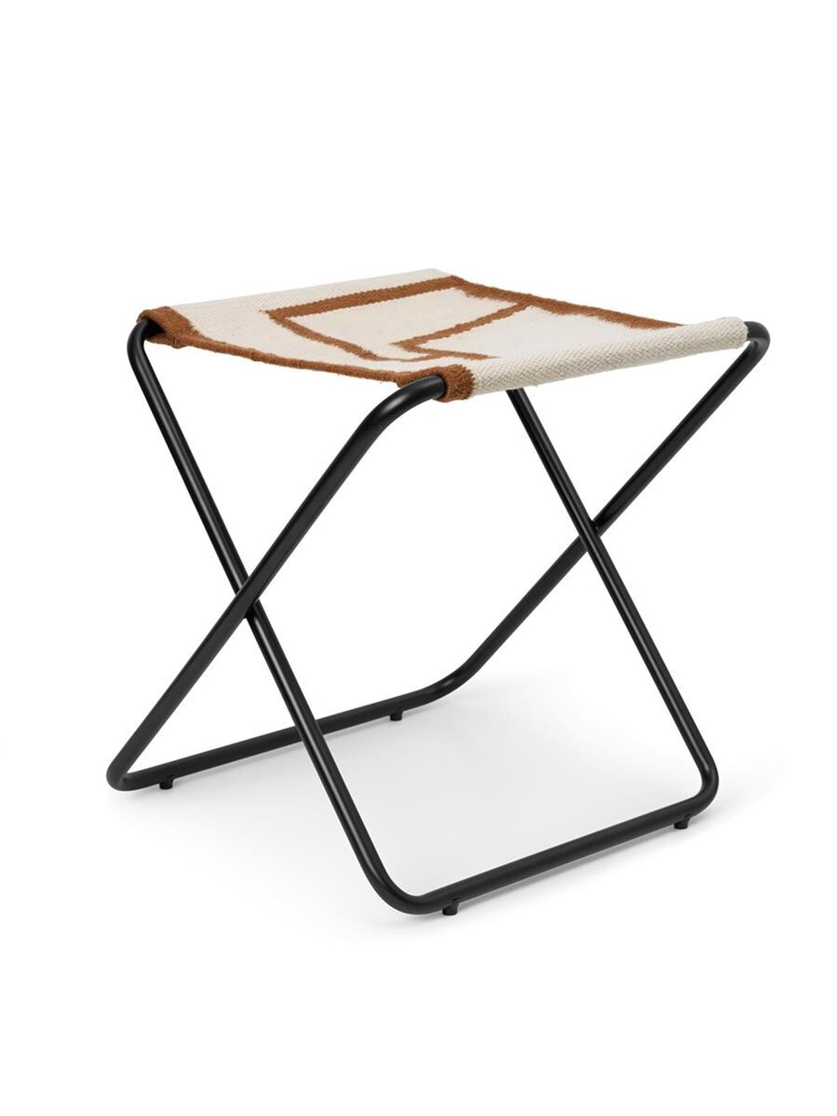 Desert stool, black/shape fra Ferm Living