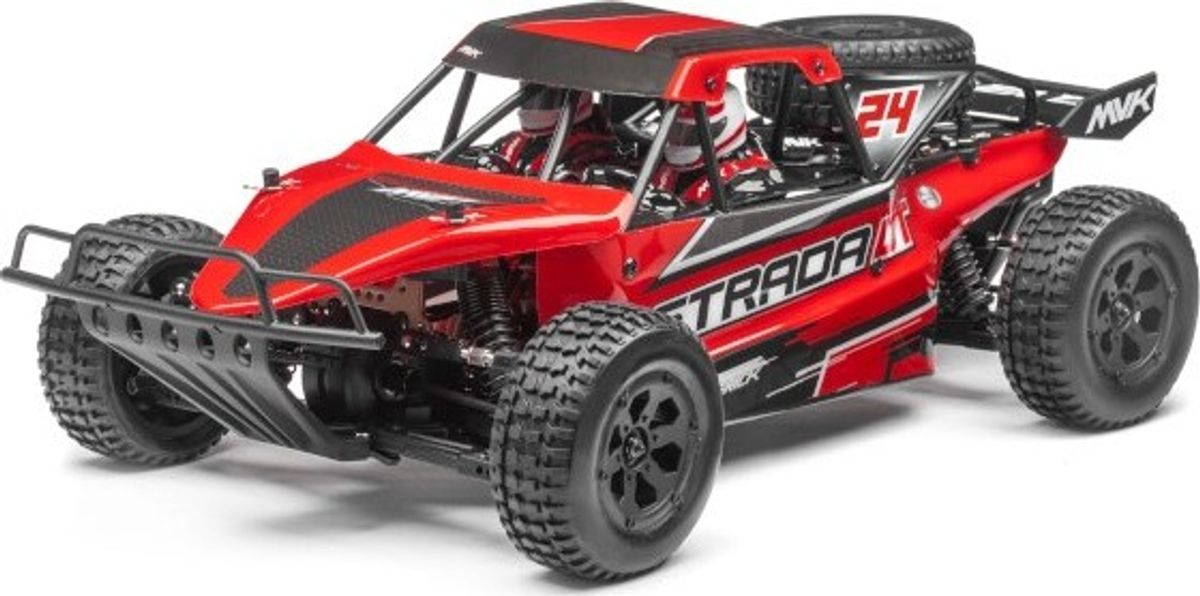 Desert Truck Painted Body Red (dt) - Mv22760 - Maverick Rc