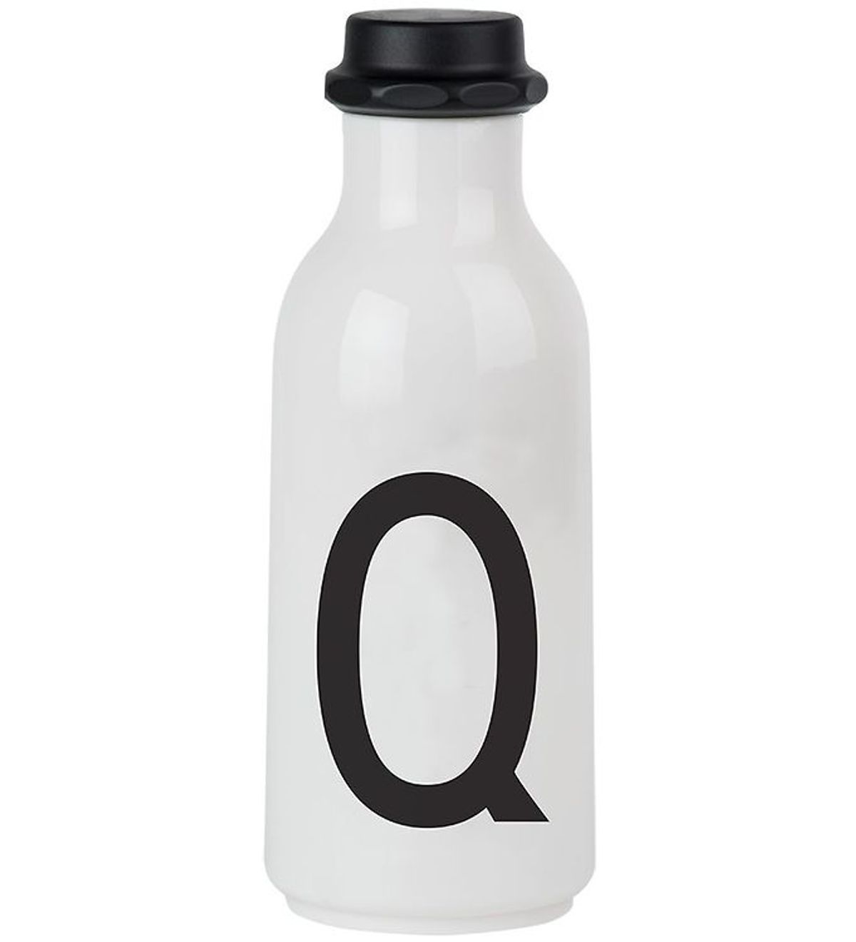 Design Letters Drikkeflaske - 500 ml - Hvid m. Q