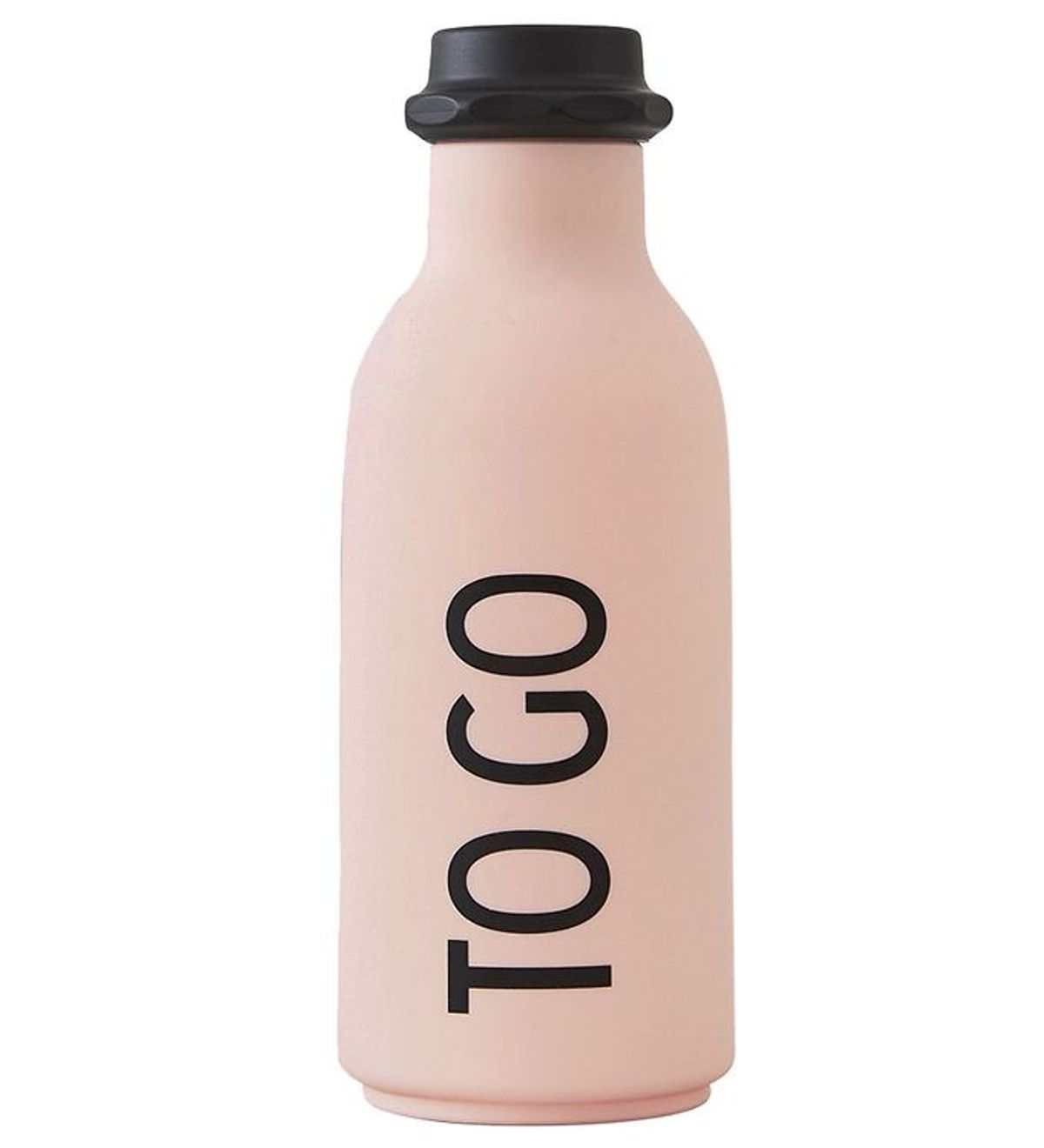 Design Letters Drikkeflaske - 500 ml - Pink m. TO GO