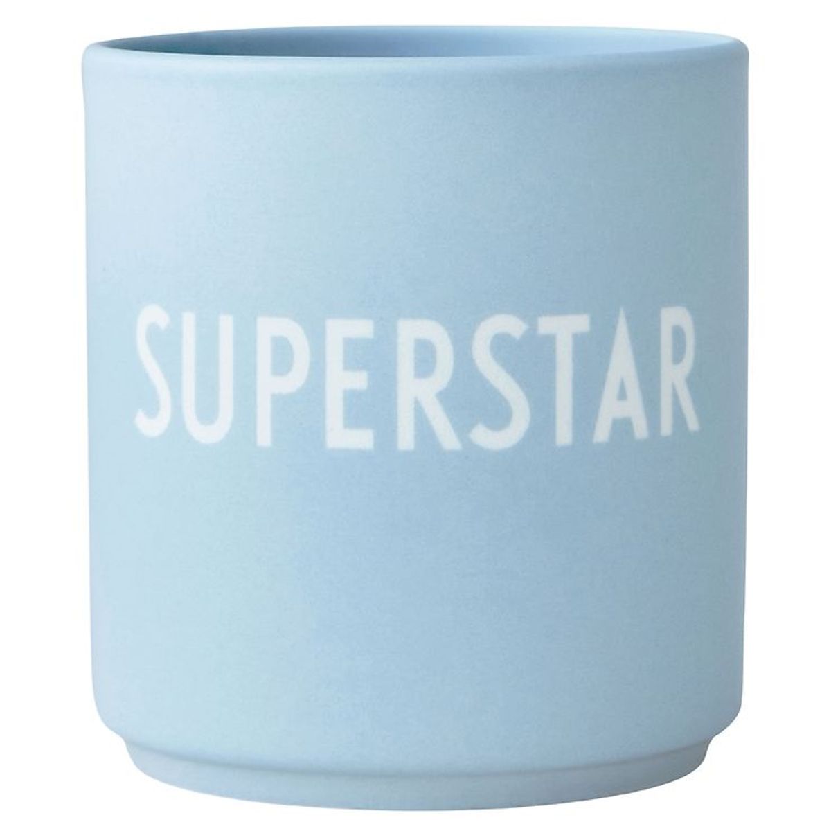 Design Letters Kop - Favourite Cups - Superstar - Lyseblå