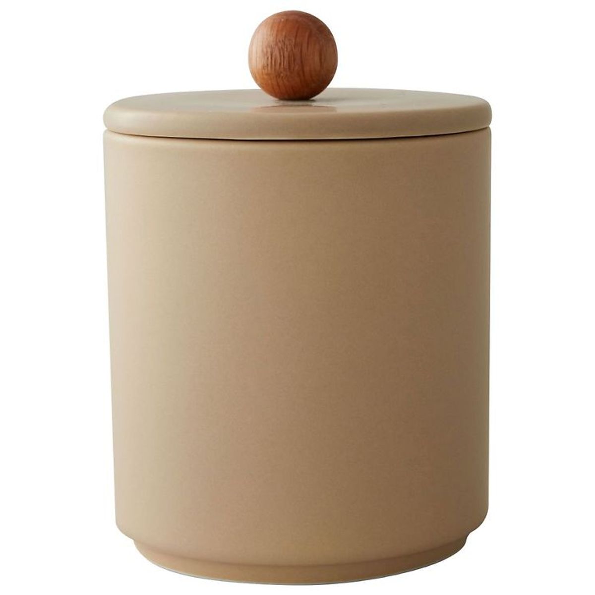 Design Letters Krukke - Treasure Jar - 8x9,5 cm - Beige