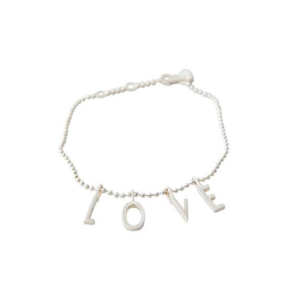 DESIGN LETTERS - Love Armbånd 90501000SILVER