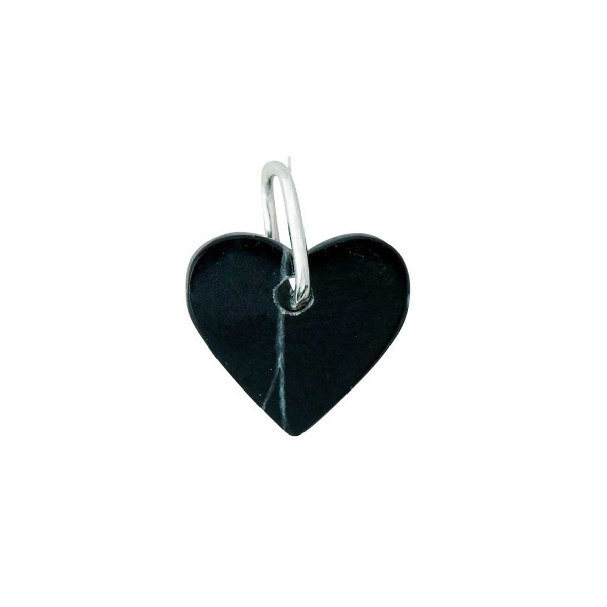 DESIGN LETTERS - Marble Heart charm 90301001BLACK