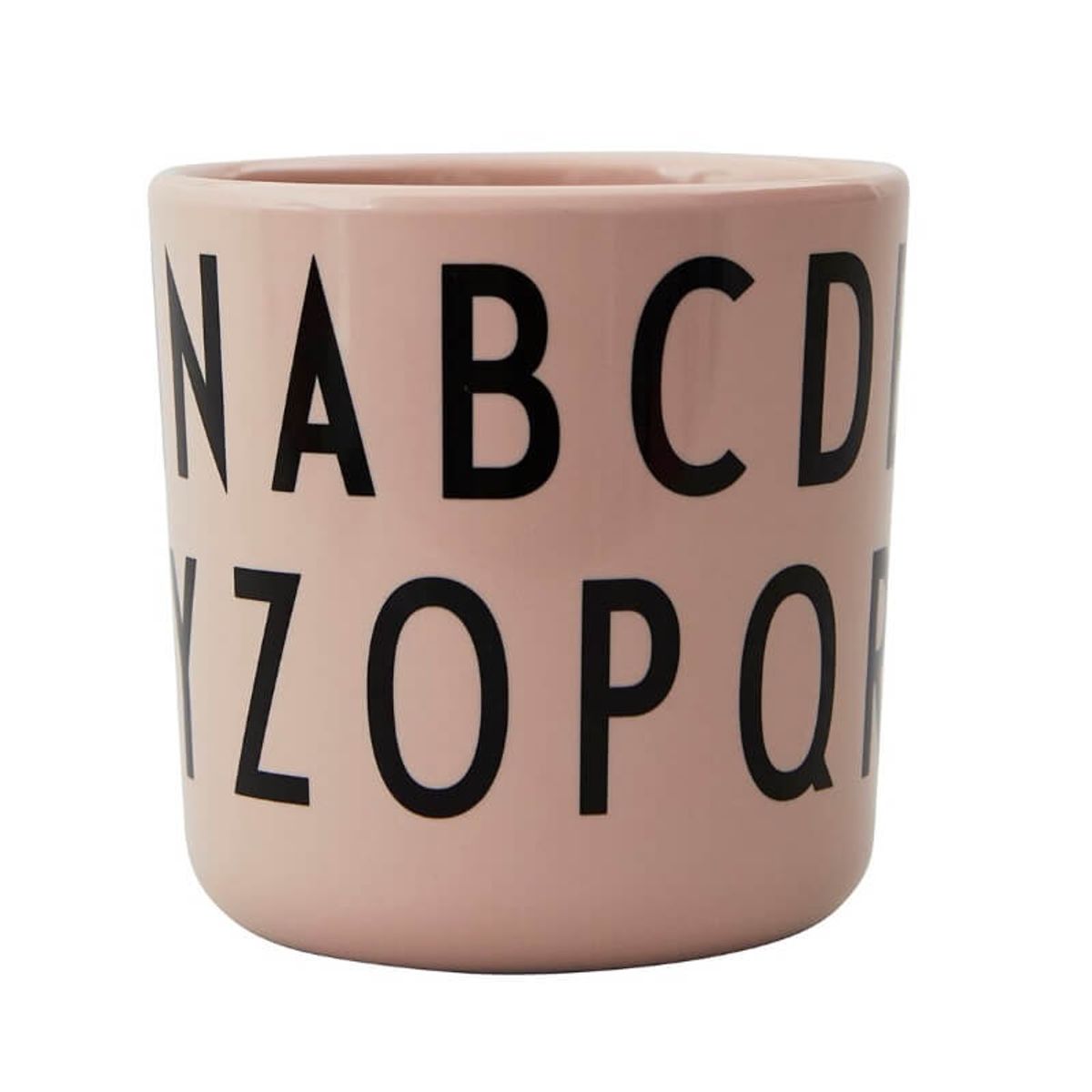 Design Letters - Melamine ABC Cup - Nude - One size