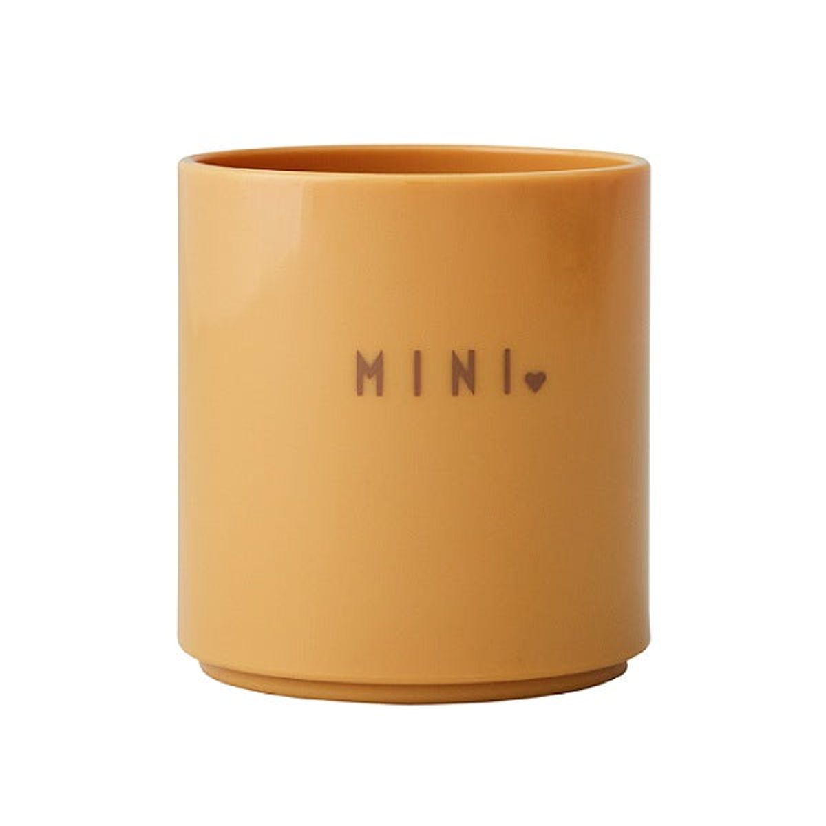 Design Letters - Mini Favourite cup tritan - Mustard - One size