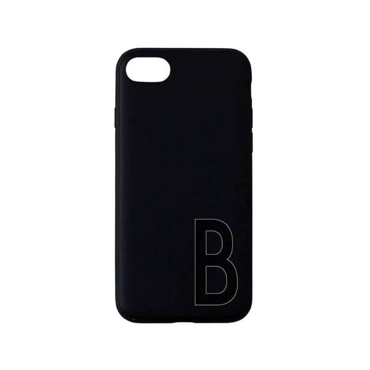 Design Letters - Personal ''B'' Phone Cover Iphone 7/8 - Black