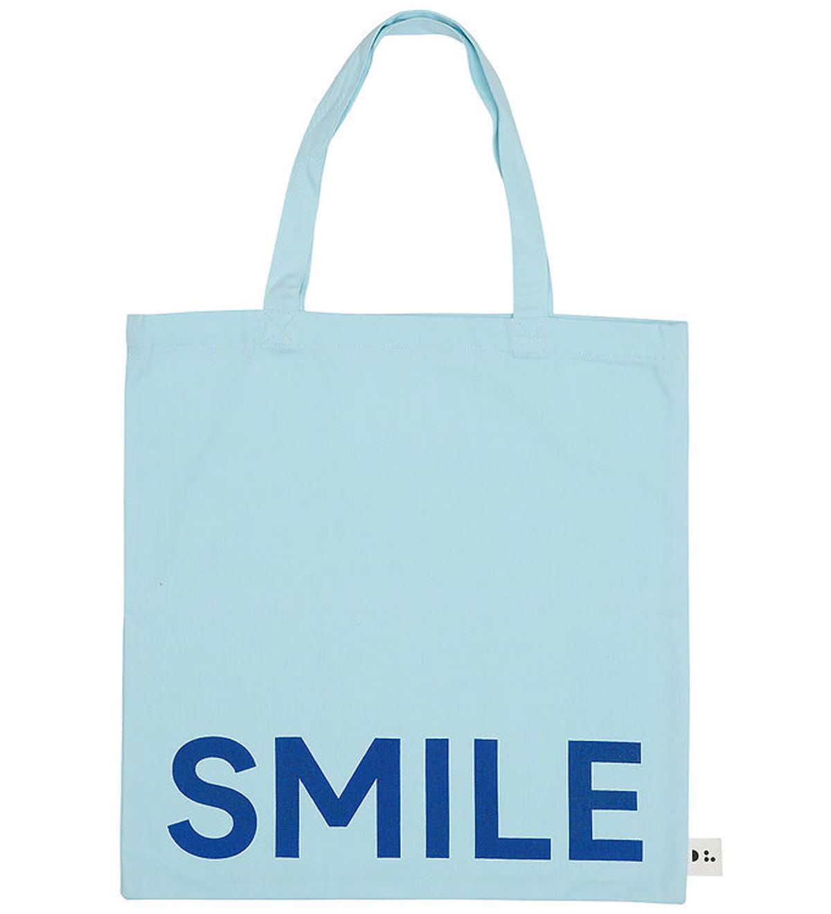 Design Letters Shopper - Smile - Ice Blue