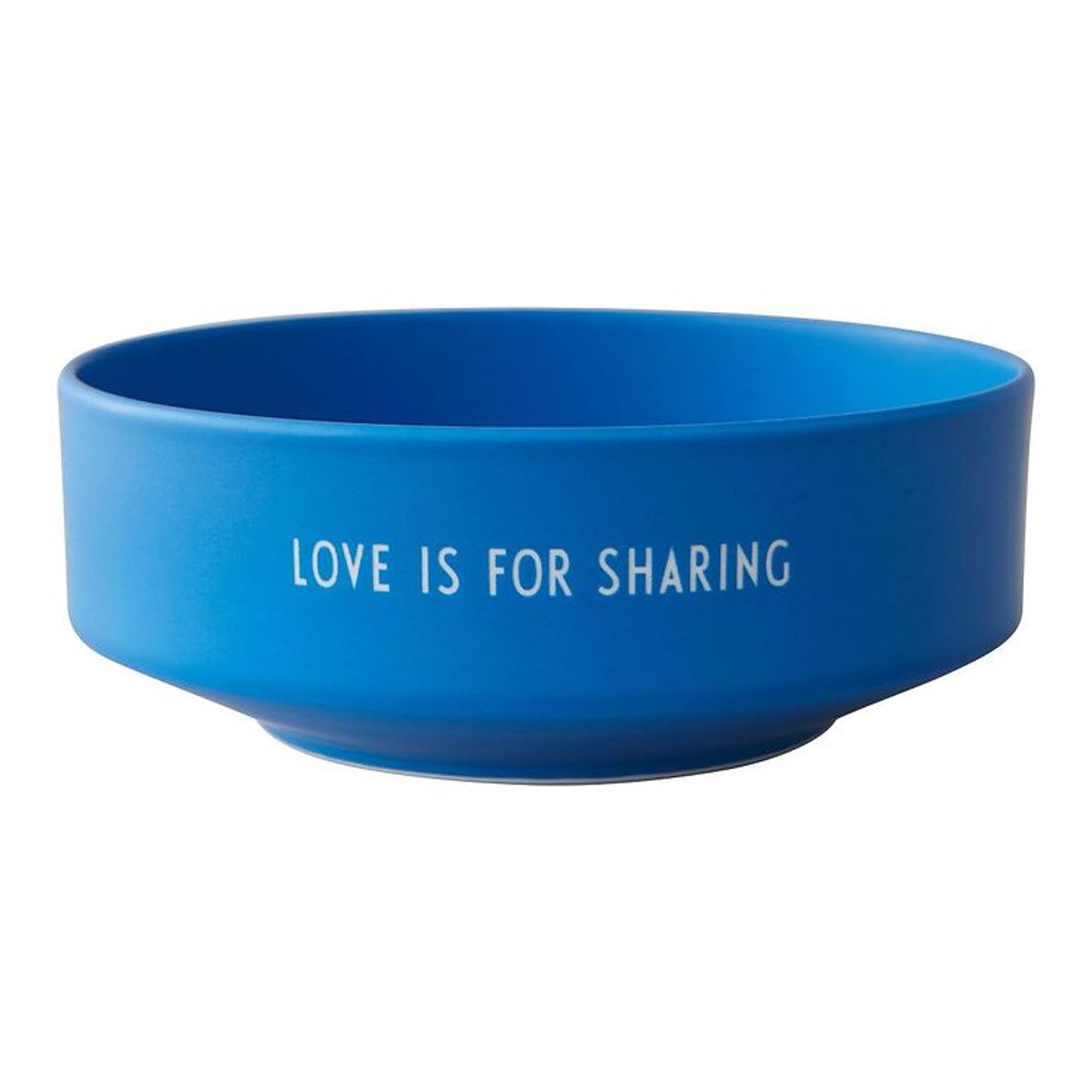 Design Letters Skål - Favorite Bowl - Medium - Cobalt Blue