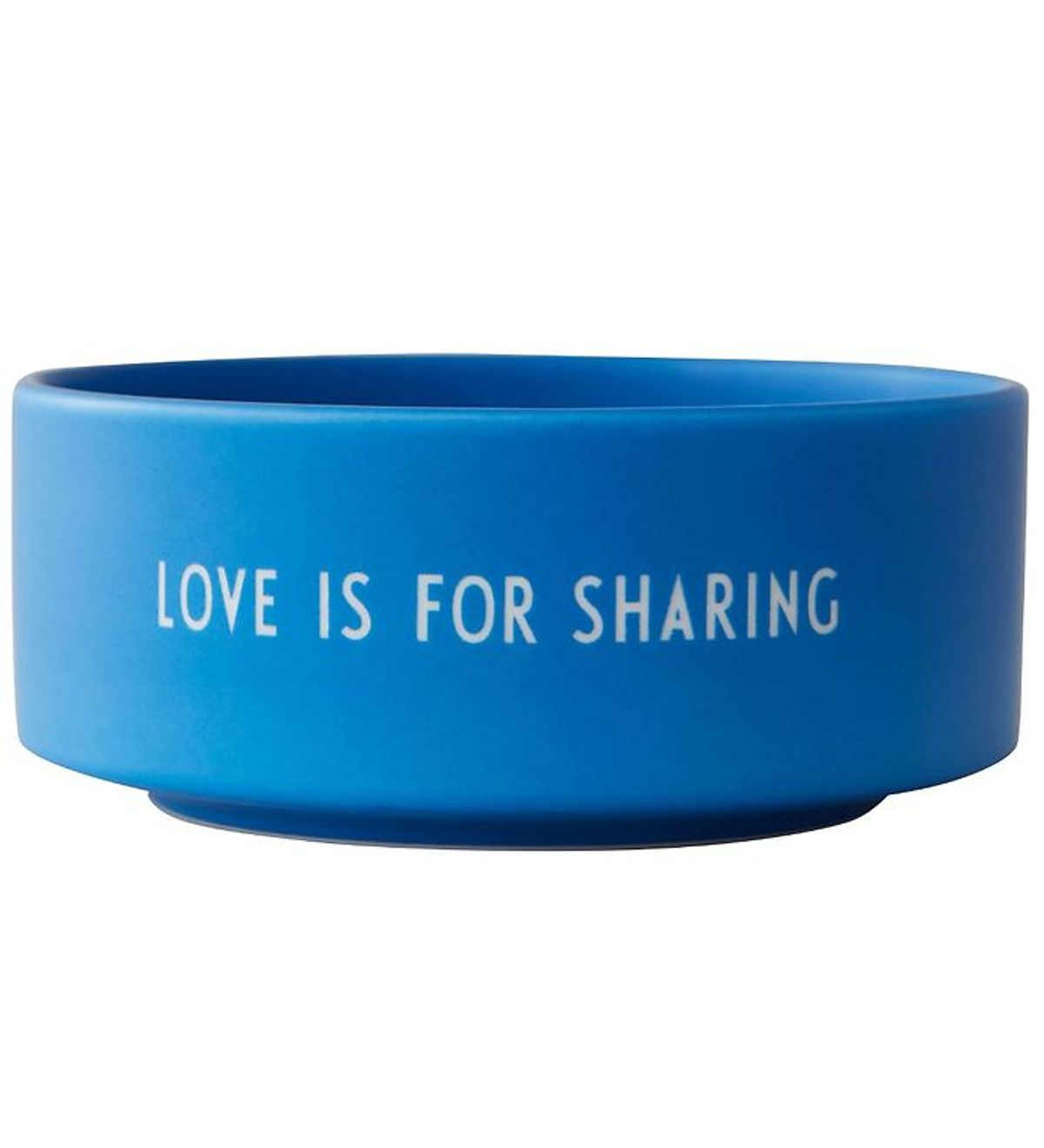 Design Letters Skål - Snack Bowl - Cobalt Blue